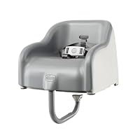 Chicco Cinch Clamping Booster Seat with Quick Set Up, Easy-to-Clean Removable Seat Cushion and 3-Point Harness | Mocha/Grey