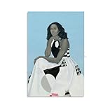 BGHYYTN Art Posters Michelle Obama Portrait Poster (4) Canvas Painting Wall Art Poster for Bedroom Living Room Decor 24x36inch(60x90cm)