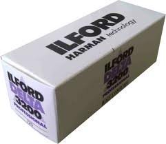 3 Rolls Ilford Delta 3200 Film