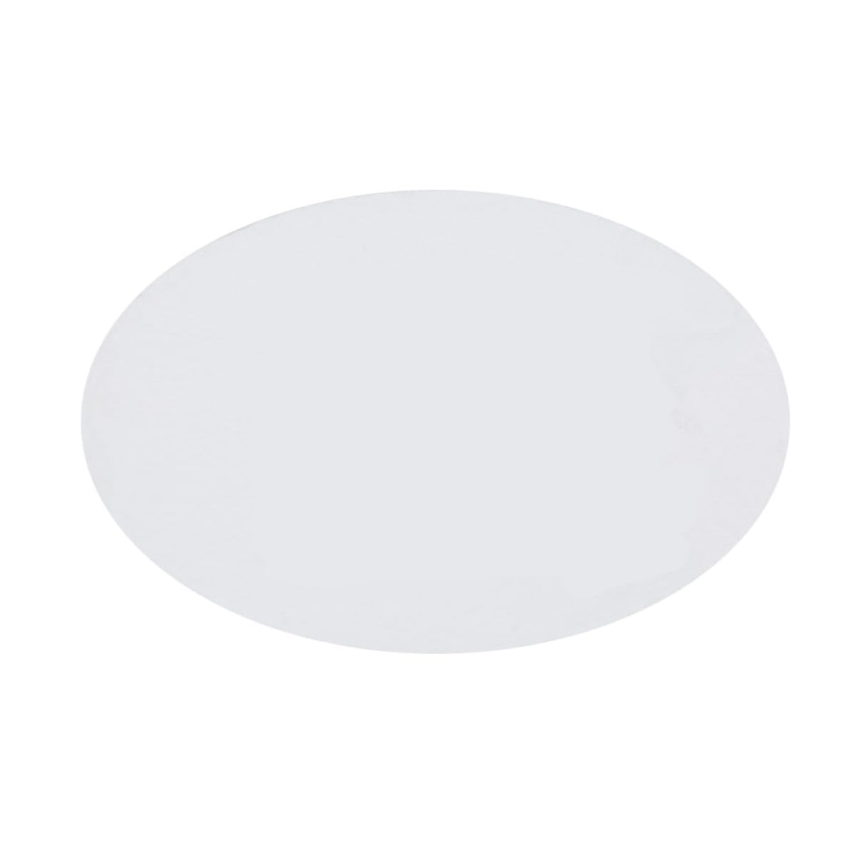 Panneaux ovales en carton d'artiste lot de 5 supports blancs en coton pour peinture acrylique