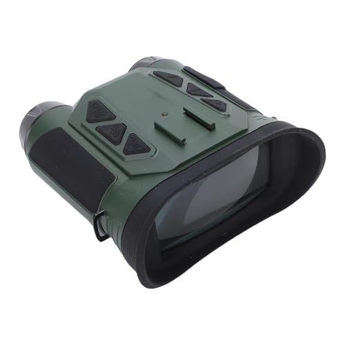 Sxhlseller Prismáticos digitales con cámara, cámara de fotos de video 4K de 48 MP con zoom digital óptico 8X de 16X, visión nocturna WiFi para observación de aves, conciertos de viaje (verde)
