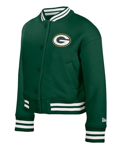 New Era Youth NFL Chenille Applique Fleece Full-Snap Jacket2