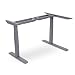 Produktbild FLEXISPOT E3LS Winkelschreibtisch Eckschreibtisch elektrisch höhenverstellbar Bürotisch mit 2 Motoren, 3-Fach-Teleskop, Memory-Funktion und Softstart/-stopp (Grau)