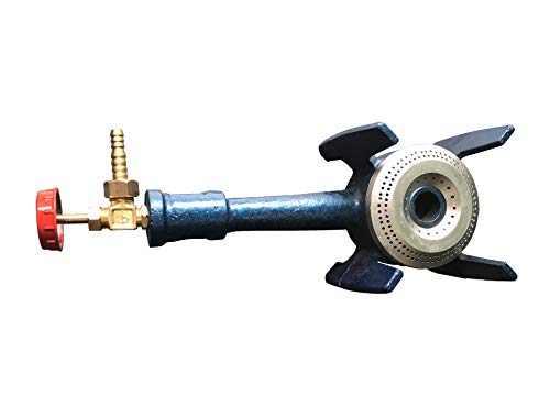 Image of Indian Iron (Home Purpose) Gas Stove with 1 Burner & Fitting Kit Manual Gas Stove (Burner Diameter 8.75 Inches)
