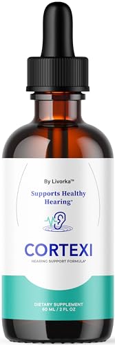 LIVORKA 1 Pack - Cortexi Drops - Cortexi Formula Cortexi Oral Cortexi Drops - for Ear Health Hearing Support Cortexi Drops to Drink Cortexi 1 Bottle for 1 Month Cortexi Reviews.