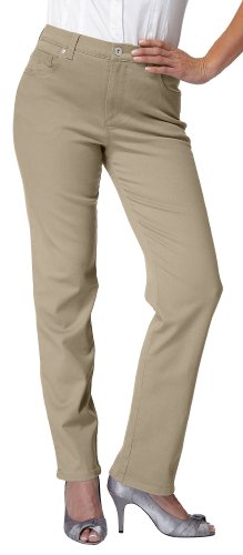 Image of Gloria Vanderbilt Womens Amanda Classic High Rise Tapered Jean Petite