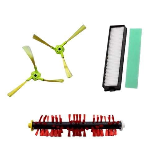 Brosse Principale, Brosse Latérale, Filtre, Balai, Compatible Avec Les Robots Aspirateurs LG, Hom Bot VR6270LVM, VR65710, VR6260LVM, VR6570LVM, VR Series