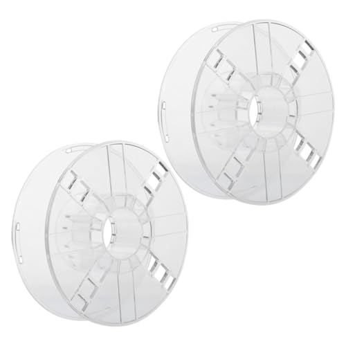 Bobines plastique vides avec corps transparent pour un suivi de filament 3D