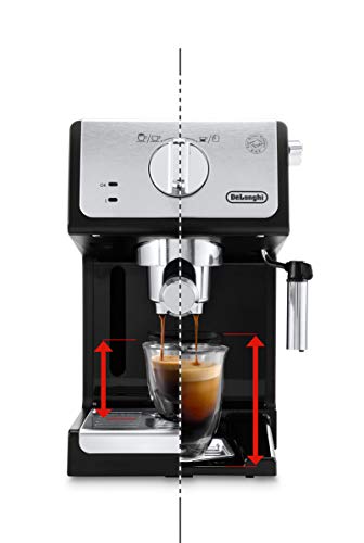 De'Longhi Cafetera Espresso Manual EXP33.21 1.1 Litros con Vaporizador