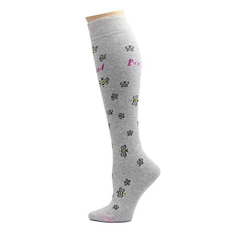 Image of Dr. Motion 4 Pairs Therapeutic Graduated Compression Women's Knee-hi Socks