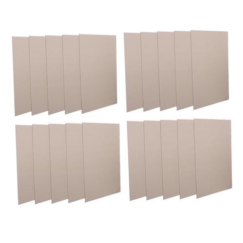 Papier cartonné double face épais bricolage DIY dessin peinture 20pcs