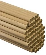 5/8 inch x 48 inch Wood Dowels-Bag of 50