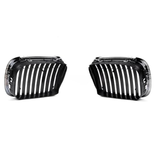 Calandre avant E39 finitions luxe chrome et noir ABS haute résistance pour phase 1 et 2
