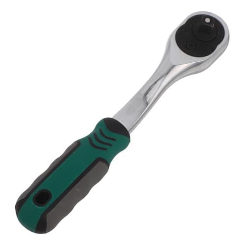 WHAMVOX 歯クイックリリースラチェットレンチ ドライブ修理ツール 耐摩耗表面処理 携帯便利 小型ソケットスパナ 自動車整備 精密機器用