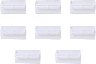 Ipetboom Alimentador De Pássaros 8 Pçs Alimentador De Periquito Recipiente De Comida Alimentador De Pássaros Dispensador De Comida De Pássaro Pombo Copos De Alimentação De Pássaros Caixa