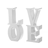  SUJETALIBROS LETRAS LOVE BLANCO