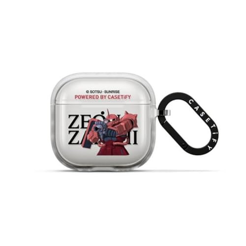 CASETiFY �C���p�N�g �P�[�X AirPods 4 �P�[�X - MS-06S Char's Zaku II - �N���A �t���X�g