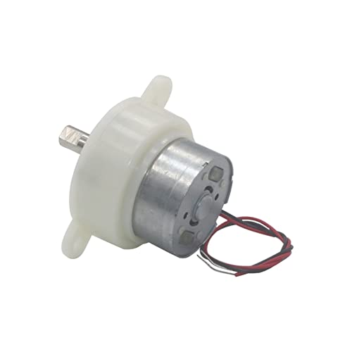 Mini motorreductor de plástico DC 6V para solucionar problemas de espacio y ruido en robótica 5