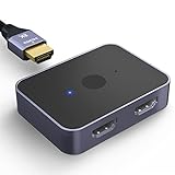 【Lifetime After-Sales Service & Qualitätskontrolle】: AGFINEST ist eine Marke, die sich der Bereitstellung von qualitativ hochwertigen Kabeln für unsere Kunden verschrieben hat. Jeder 8K HDMI 2.1 Splitter wird auf dem Fließband geprüft, um sicherzustellen, dass er seine beste Leistung erbringt und eine schnellere und stabilere Verbindung bietet. Wenn Sie irgendwelche Probleme mit Ihrem HDMI 2.1 Switch haben, können Sie uns gerne kontaktieren.
