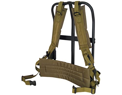 Fox Outdoor Products LC-1 A.L.I.C.E. Field Pack Frame, Black Frame/Olive Drab Pad, 20