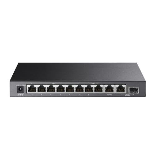TP Link TL SG1210PP commutateur réseau Non géré Gigabit Ethernet 101001000 Connexion Ethernet supportant 'alimentation via ce port PoE Neuf - vue 5