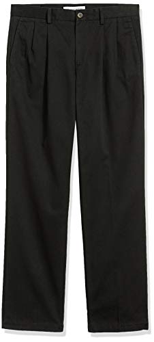 Amazon Essentials F16AE60001 Men'S Classic-Fit Wrinkle-Resistant Pleated Chino Pant thumb #6