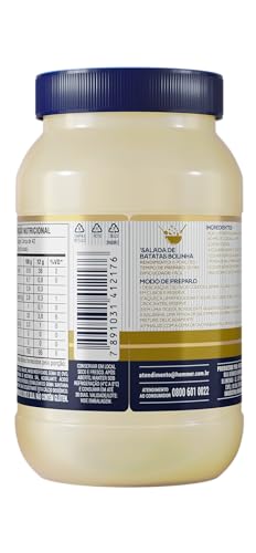 Maionese Receita Caseira Hemmer 500g