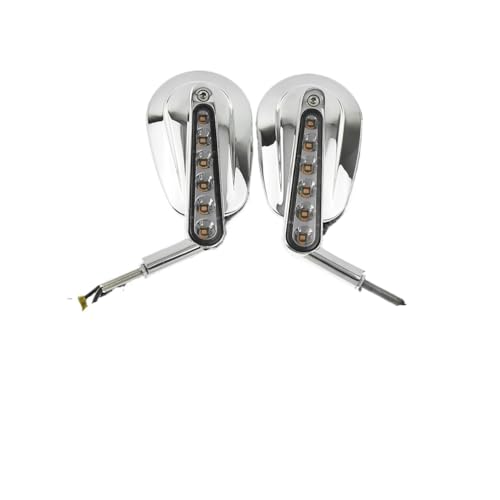 Rétroviseurs moto clignotants pour éliminer l'angle mort sur Softail