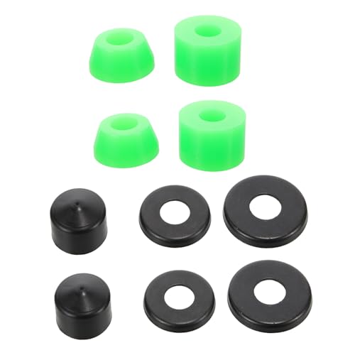 BESPORTBLE 1Set Truck Bushings Shocking Absorber Skateboard Bushings with Cup Washers for Smooth Performance and Stability