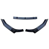 Becquet Lèvres Kit Protection Diffuseur Becquet Lèvre Séparateur Pare Chocs Avant Voiture Tuning Extérieur pour Jaguar pour XE 2015 2016 2017 2018 2019(Glossy Black)