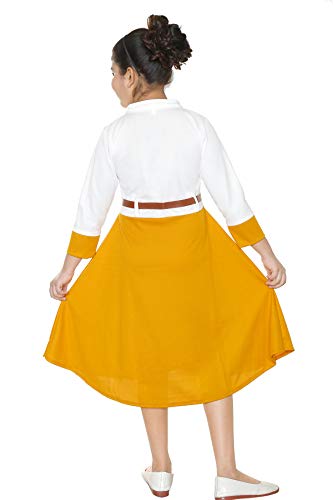 Image of DIGIMART Girl's A-Line Knee Length Dress