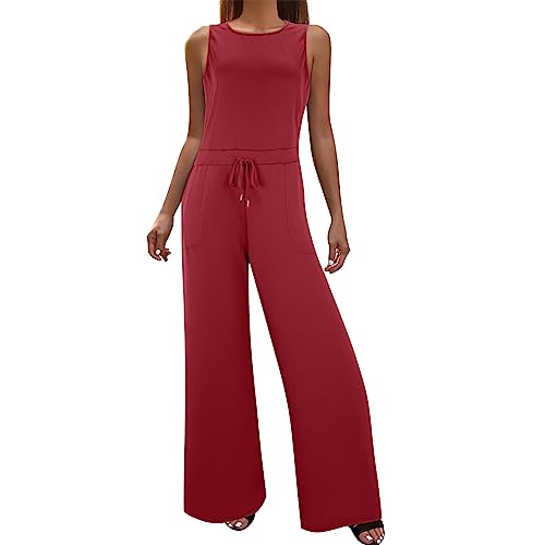 Jumpsuitharemshose Für Damen Im Seiden-Look - 2-In-1 Jumpsuit: Pumphose,...