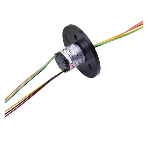 Bague collectrice 6 canaux 2A transfert de signal stable pour robotique