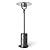 Amazon Basics 46,000 BTU Outdoor Propane Patio Heater with Wheels, Commercial & Residential, Slate Gray, 32.1 x 32.1 x 91.3 inches (LxWxH)