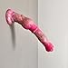 Realistic Long Horse Dildo, 12inch Monster Dildos with Knot and Suction Cup Thick Waterproof Pink Silicone Dragon Dildo Anal Plug Toys for Women Men G Spot Anal Play