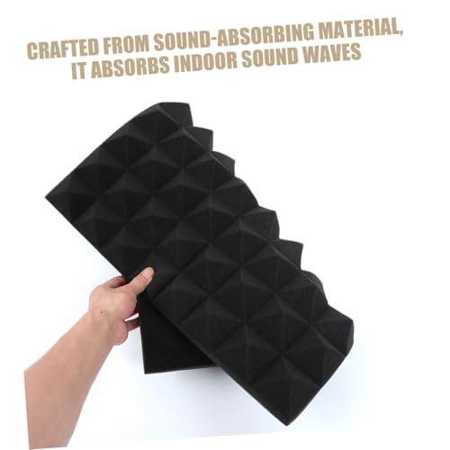 Yardwe 8Pcs Paneles Acústicos Aislantes Autoadhesivos para Reducción de Ruido para Estudios en Casa miniatura 4