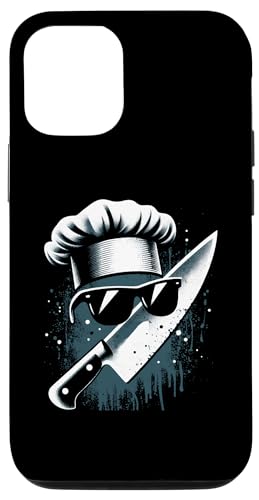 Coque pour iPhone 12/12 Pro Cool Chef - Cuisine Vintage Restaurant Chef Cook Cooking