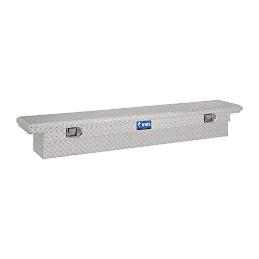 UWS EC10541 69-Inch Heavy-Wall Aluminum Slim Truck Tool Box with Low Profile, RigidCore Lid