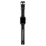 URBAN ARMOR GEAR UAG Compatible Apple Watch Band 44mm 42mm, Series 5/4/3/2/1, Leather Black