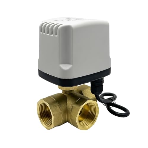 Vanne motorisée étanche IP65 type T pour gestion de l'eau - 2