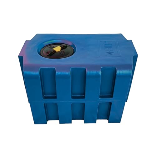 Varile Réservoir d'eau potable - 220 l - Bleu - Résistant au transport - Convient à un usage alimentaire - Pour bateau, camping-car, remorque - Bleu