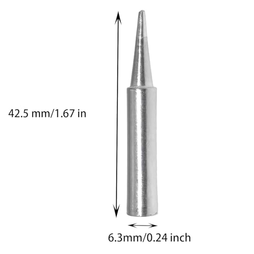 Image of TAODAN 8PCS 900M-T-B Oxygen Free Copper Replacement Iron Tip Constant Temperature Iron Tip Suitable for Fine Welding