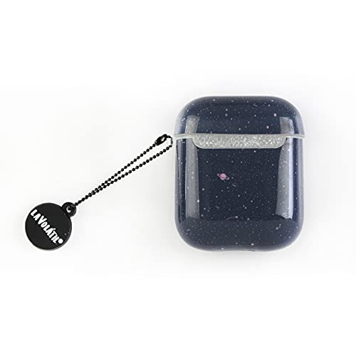 Slim TPU glossy case with La Volátil Stars design for Apple Airpods. Compatible with Airpods 1 & 2, Medio - Image 3