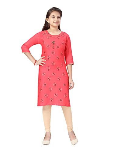 Image of MUHURATAM Girls Tunic Shirt