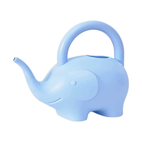 Regadera de Animales Elefante Regadera Azul Dinosaurio Regadera Pequeña Ligera Jardín Maceta de Agua Cubo de Riego Aspersor Hervidor de Agua Bonsái Planta Herramienta de Ducha para Plantas de Interior