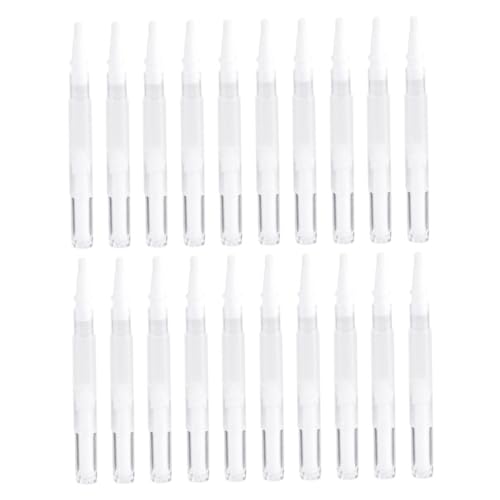 Vaguelly Tubos De Dispensador De Líquido Transparentes para Cosméticos De Aceite para Uñas y Brillo Labial Recargables Contenedores Vacíos para Lábios y Pestañas