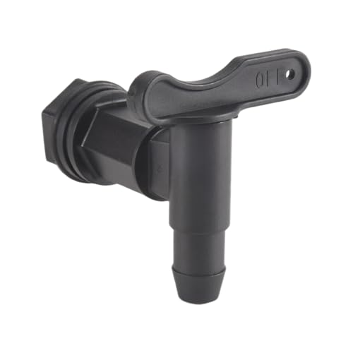Katnetoly 2 Set Rubinetti per Secchio con Rubinetto per con Guarnizione Materiali da Costruzione in Plastica Connessione NPT per Fusti da in Plastica