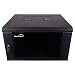 NavePoint 6U Wall Mount Network Server 19 Inch IT Cabinet Rack Enclosure Glass Door Lock