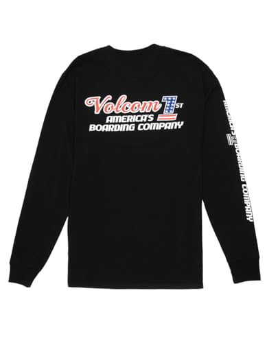 Volcom 1st Boarding Co Long Sleeve T-Shirt - Black