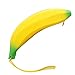 Produktbild Vektenxi  Simulierte Bananen Federmäppchen Make Up Kosmetik Stift Bleistift Schreibwaren Aufbewahrungstasche Tasche Schulbedarf Große Kapazität Geldbörse Brieftasche Stilvoll